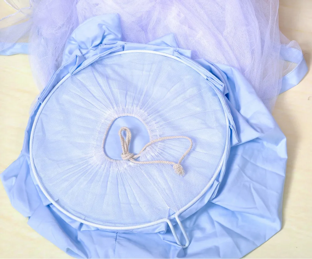 Baby Infant Bedding Mesh Crib Netting Summer Portable Baby Mosquito Insect Cradle Net Folding Baby Bed Crib Mosquito Net