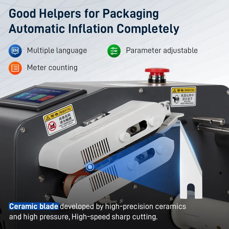 E-commerce Packing Bubble Roll Packaging Machine Air Pillow Cushion Machine