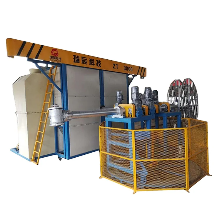 Three-arm Rotomolding Machine Plastic Water Tower Rotary Forming Machine