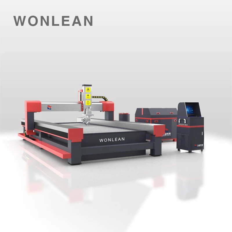 high pressure abrasive waterjet cut machine used waterjet cutting machine