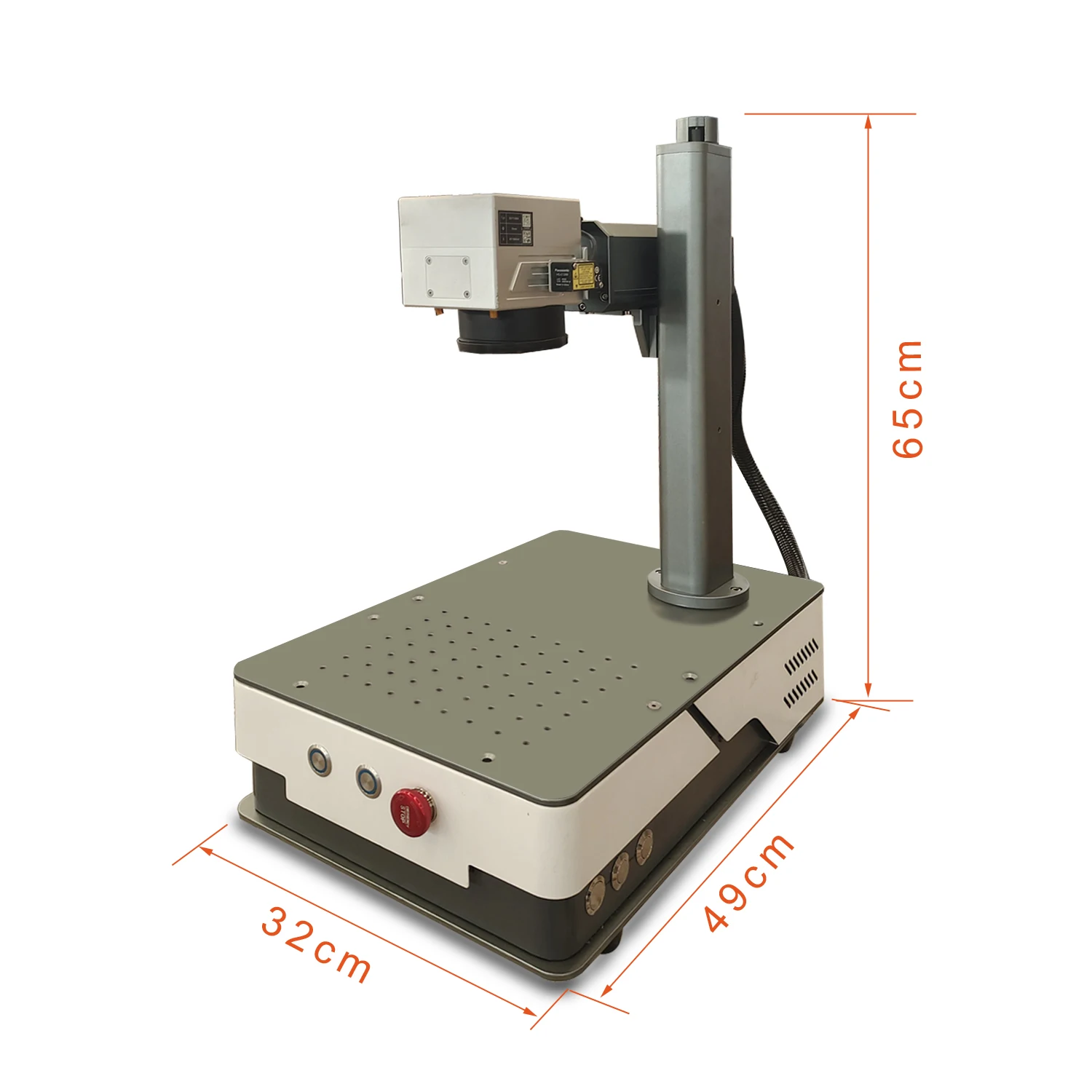 New Style 20/30/50w Small Business Machine Ideas Fiber Laser Cutting Machine Laser Marking Machine RAYCUS Laser Source 1set