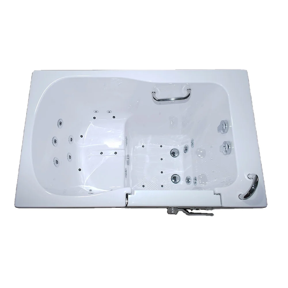 
Zink Massage Hydrotherapy Disabled Walk in Bathtub Old People Tubs General Bath Barrel Plastic Adults without Lid Eco-friendly 