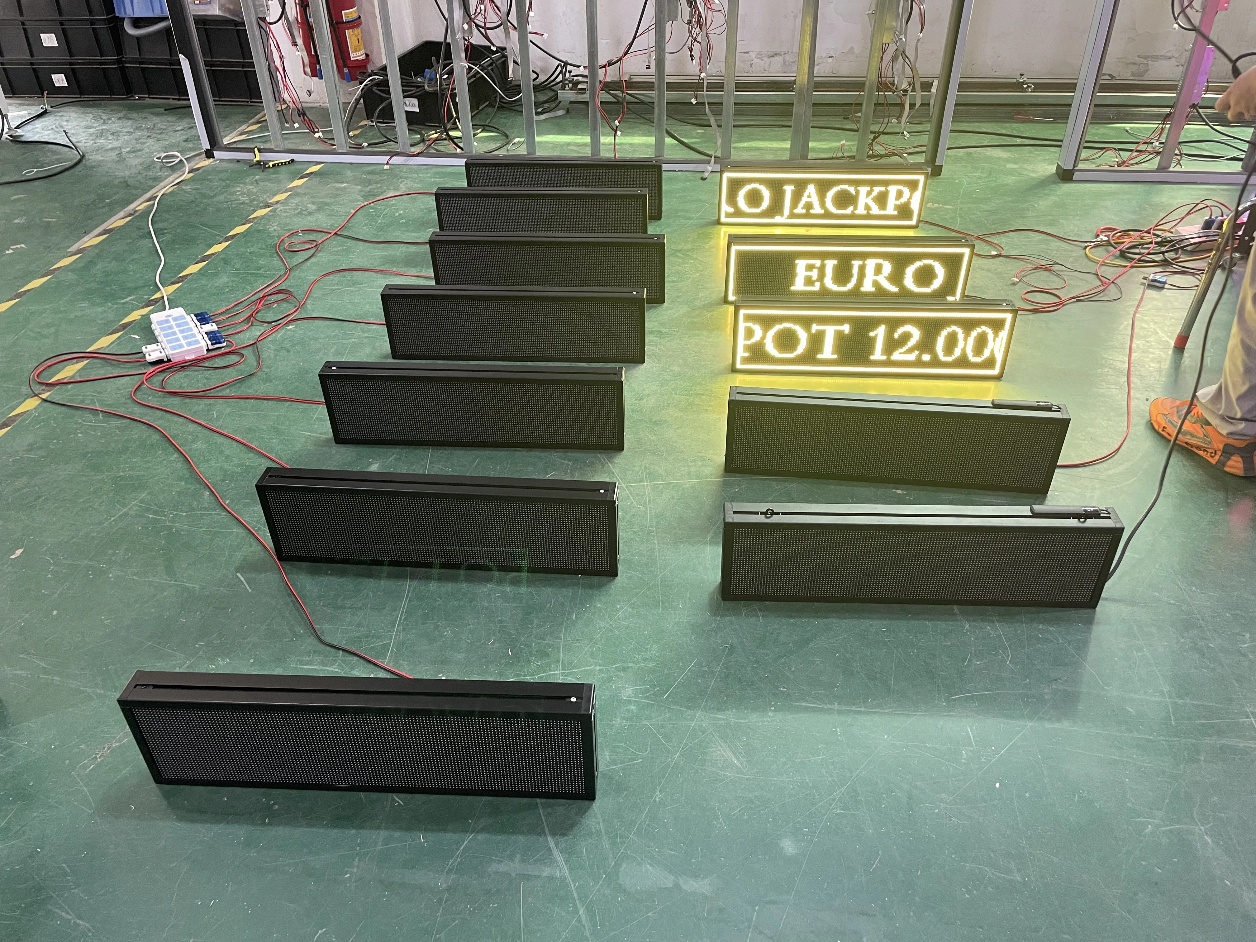 Aluminum Profiles with Corner Small Strip Led Digital Display Frame for Full Color Led Display 5515 Led Full Color Display Frame