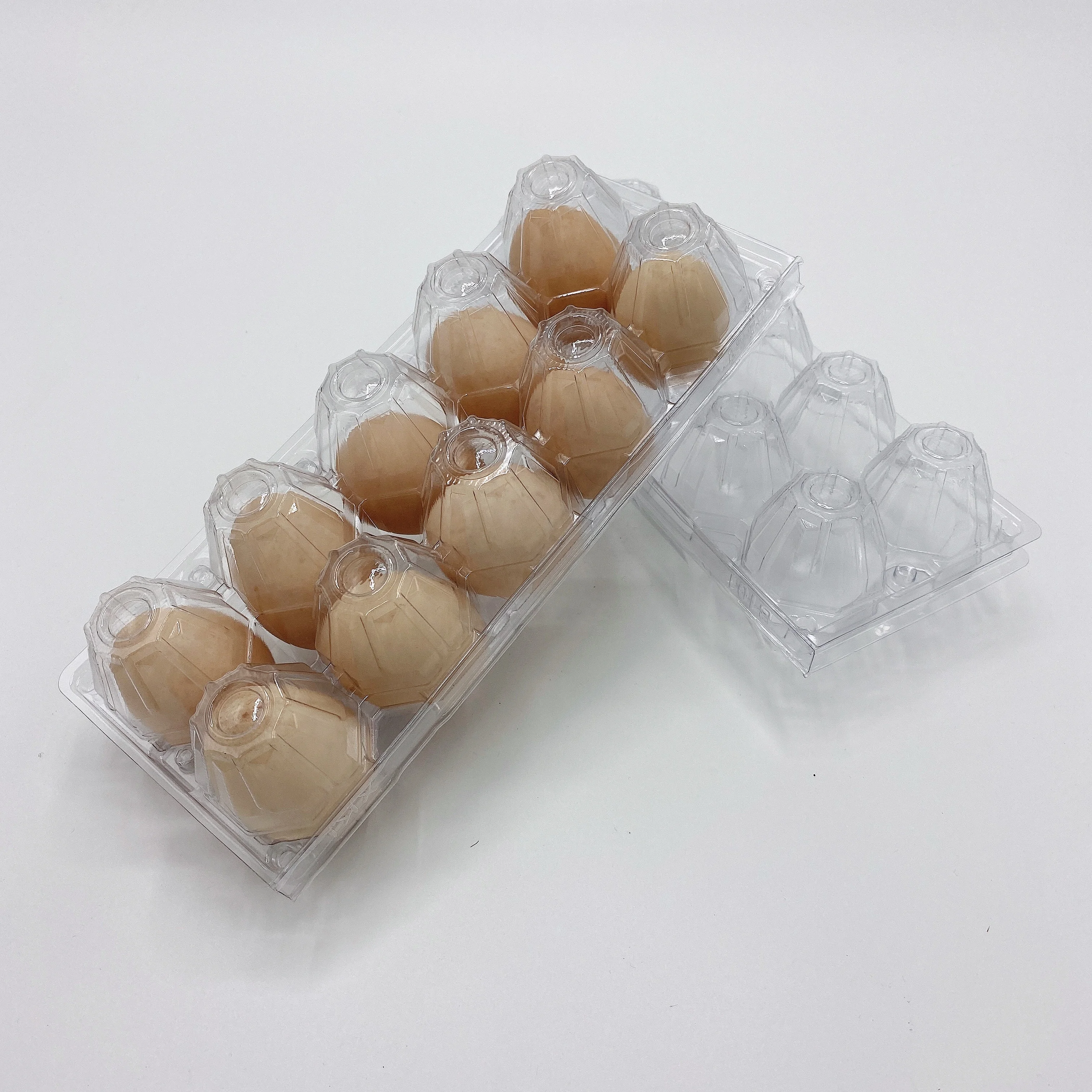 
Factory Price Food Grade Clear 15 Cell Pack Plastic Tray Packaging Plastic Egg Tray 