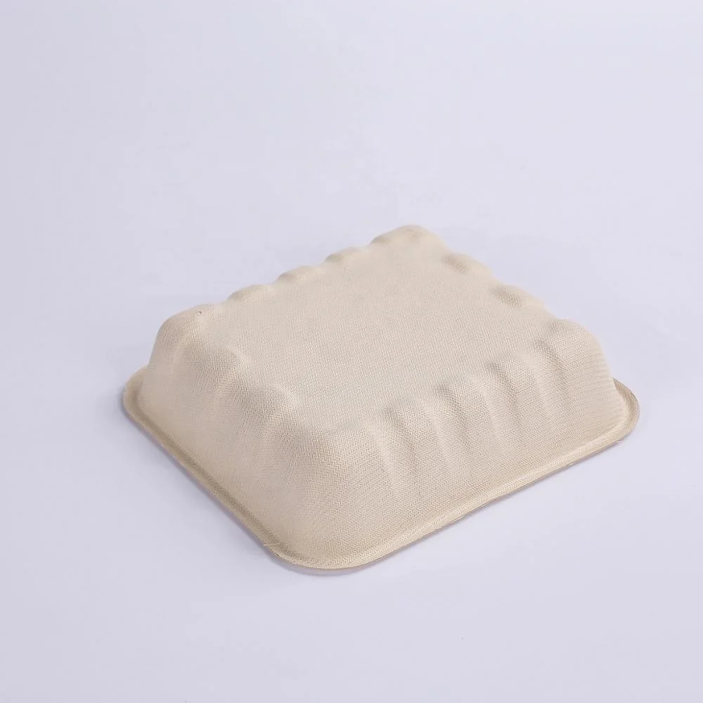 Мякоть сахарного тростника 14D поднос для мяса и грибов