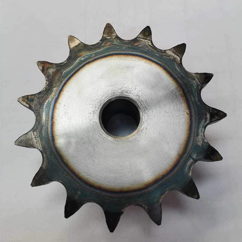 
Sprocket asa40-1-15304 stainless steel industrial hoist single and double row sprocket wholesale gear painting sprocket 
