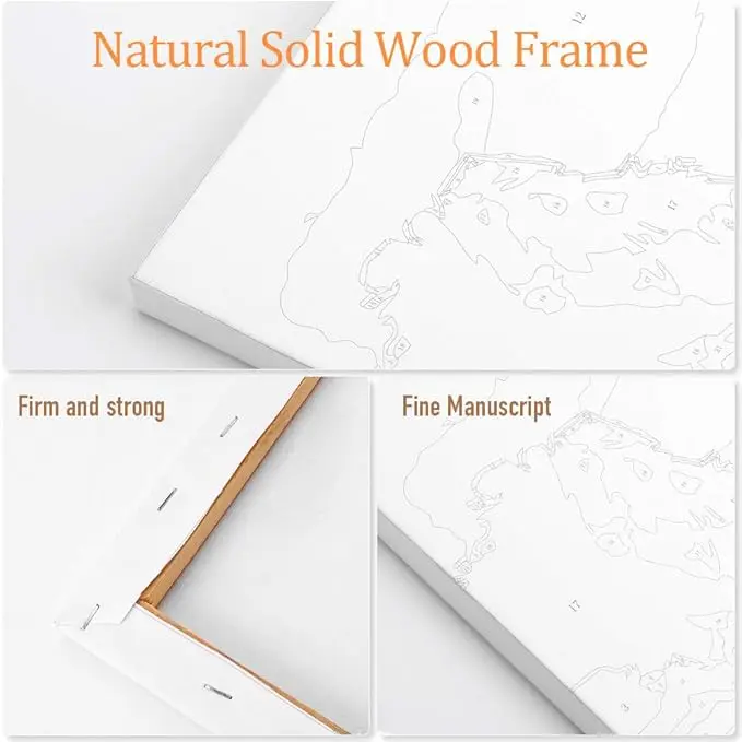 Набор для рисования по номерам-оптовая торговля своими руками на холсте в комплекте с инструментами и руководством!