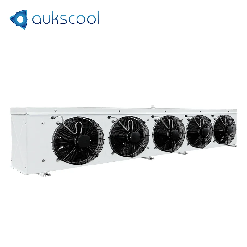 AUKS Dd Type High Efficiency Evaporator 12HP Evaporative Coil Air Cooler For middle-low temperature Cold Room