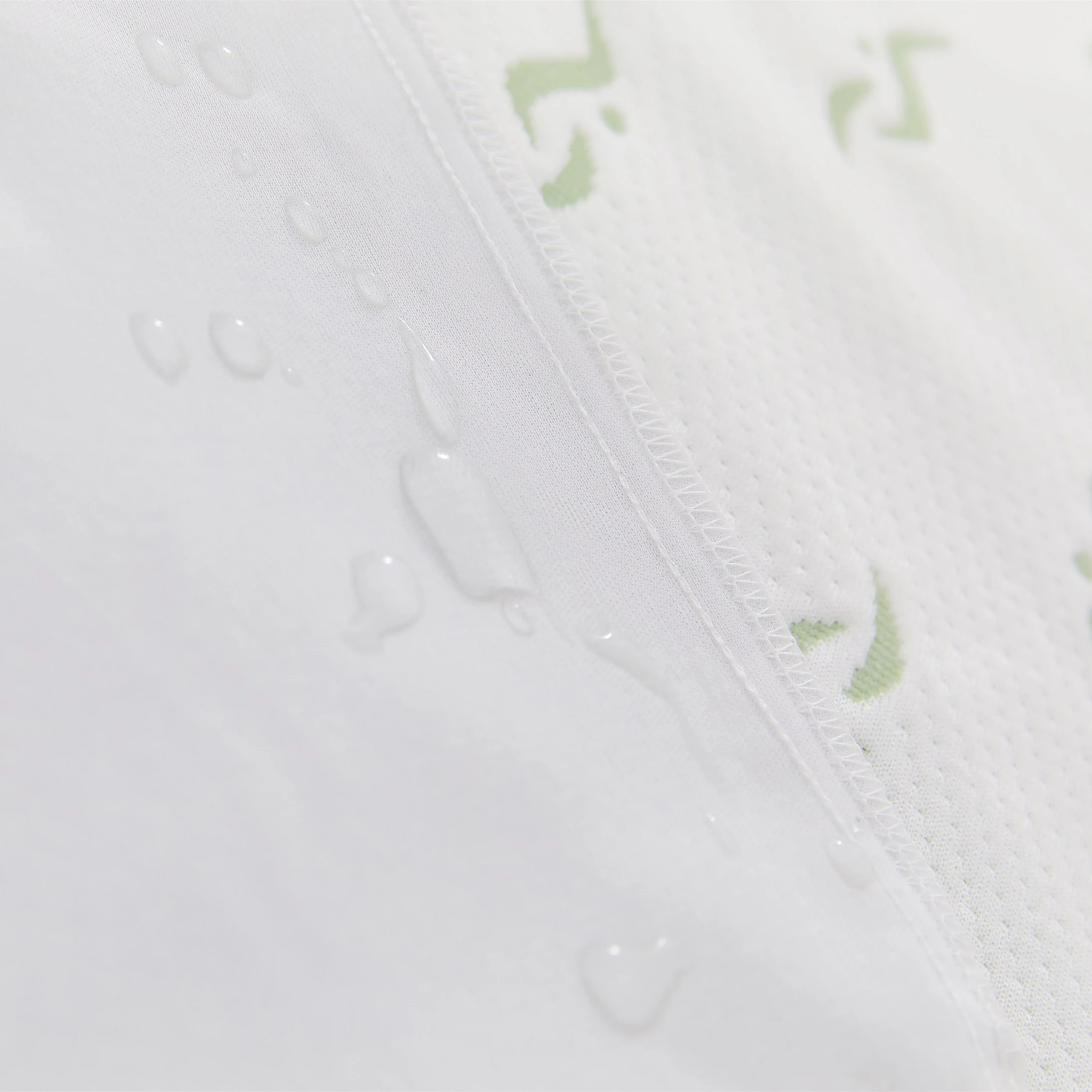 Hypoallergenic Bed Protector Anti Dust Mite Bamboo Jacquard Waterproof Mattress Cover