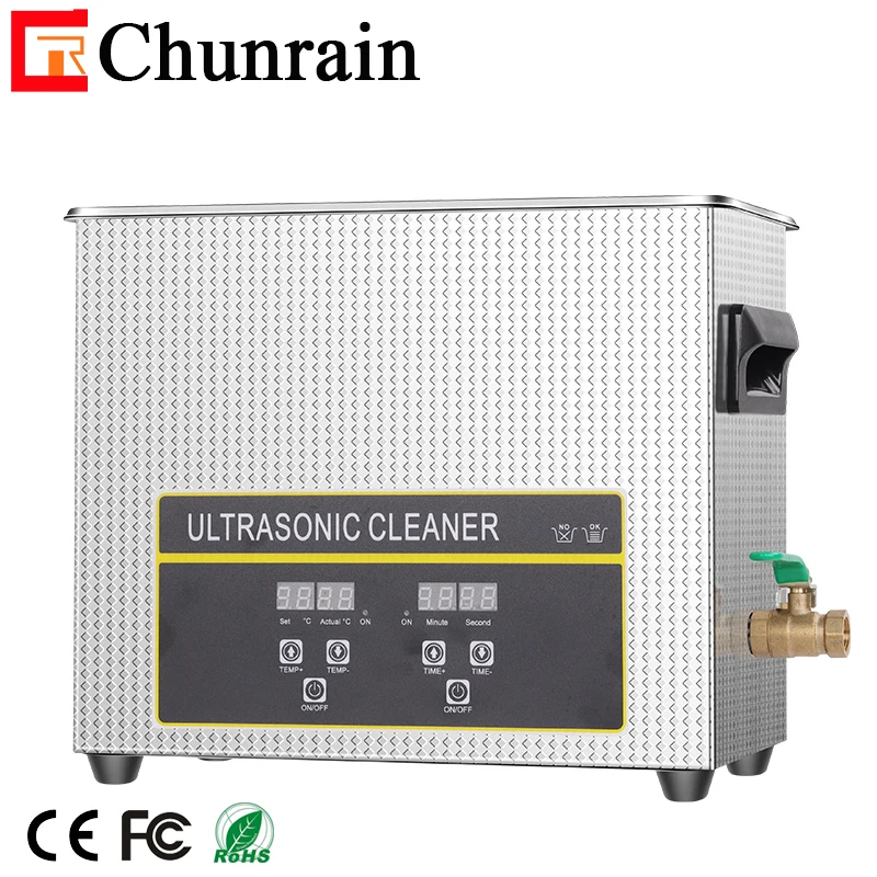 
Digital Ultrasonic cleaner with degas and semiwave Ultrasound bath for Vinyl Record PCB board CR-031S 6.5L 180W 