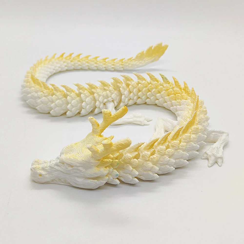 Custom Crystal Dragon Baby 3D Printing Service Articulated Dragon Toys Rapid Prototype