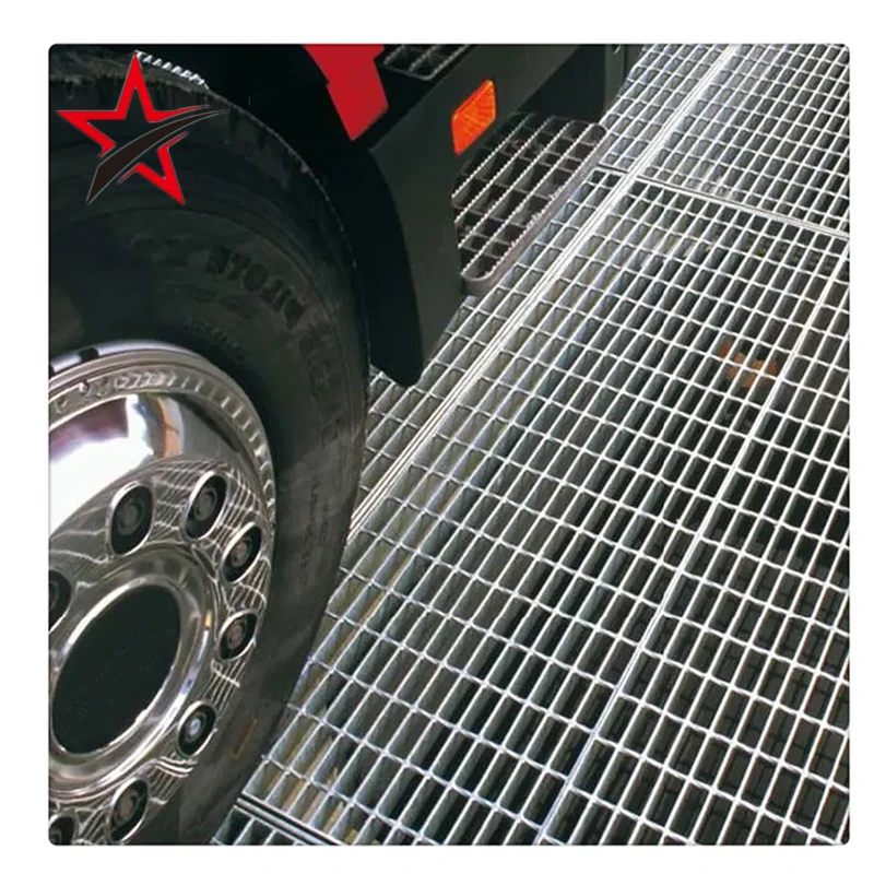 Wholesale Heavy-Duty Stainless Steel Grating Customized Galvanized Intensive Floor Platform Welded  Carbon Steel Graring