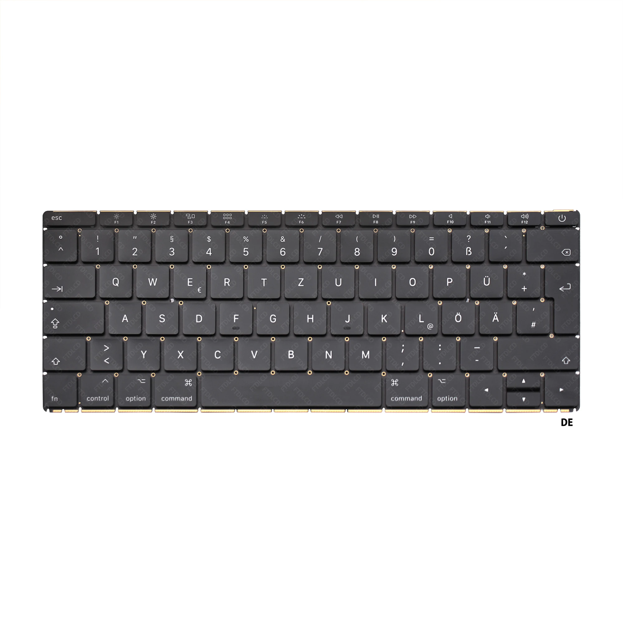 Laptop A1534 Keyboard 2015 Year for Macbook 12 inches Laptop US UK RU Arabic French Spanish German Korean Thai Danish Keyboards