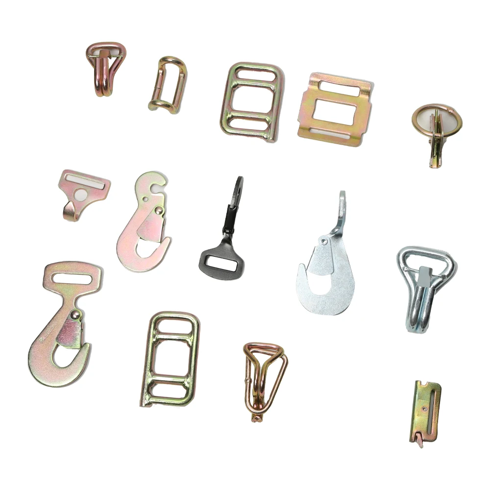 Heavy duty wholesale customized 25mm-100mm J S flat ratchet hooks ratchet tie down hook