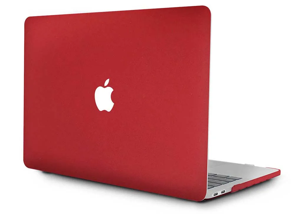 Чехол для macbook m2 2022 Air 13 A2681 черный матовый пластиковый жесткий чехол ноутбука Pro дюймов A1706 A1708 A1989 A2159