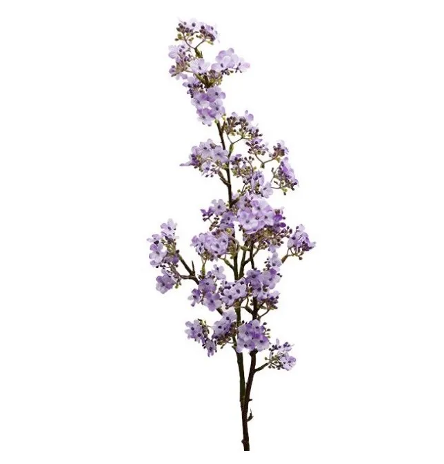 Factory cheap real touch artificial wholesale flowers cherry blossom branch decorative silk flowers branch for home decor