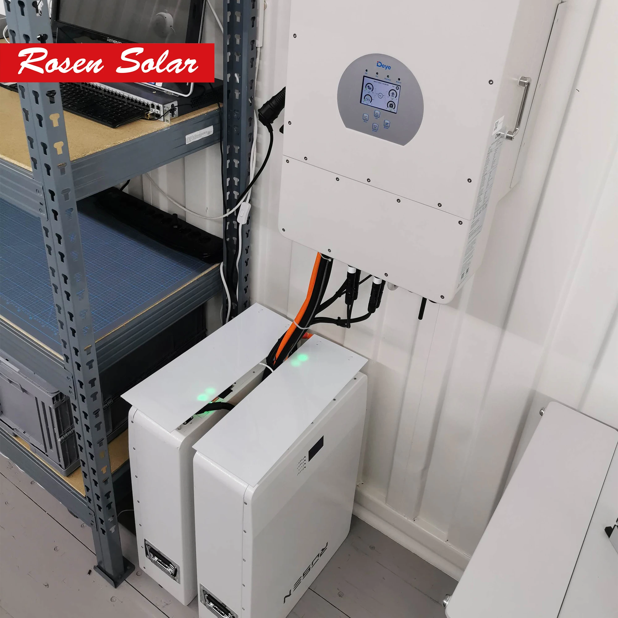 Солнечная система водонагревателя 10kw 8kw солнечный инвертор Гибридный сплит-фазовое напряжение