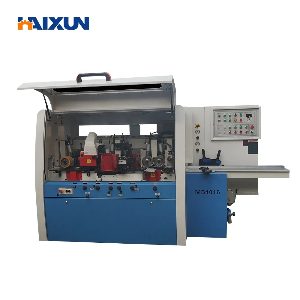 Haixun Four Side Wood Thickness Planer 5 Spindles 4 Head Moulder For Sale