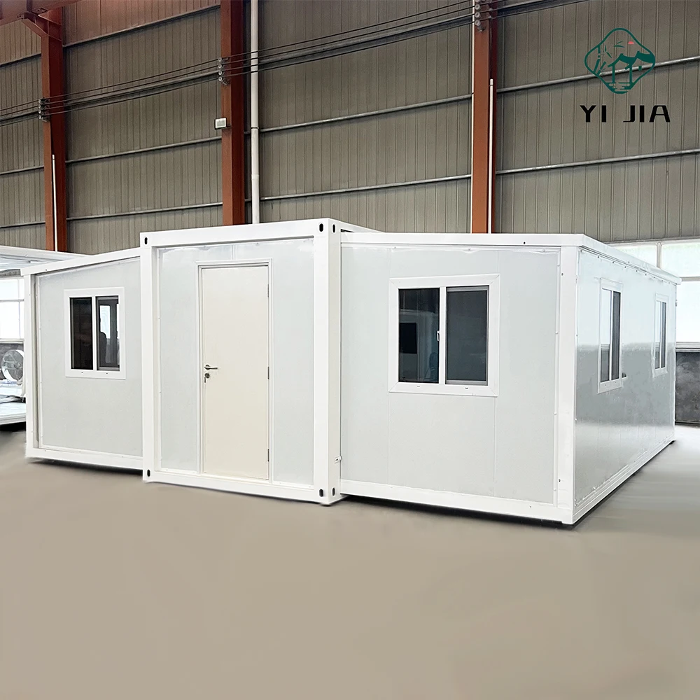 Prefab Modern Living Expandable Container House portable foldable flat pack 20ft modular prefab house Office Workshop