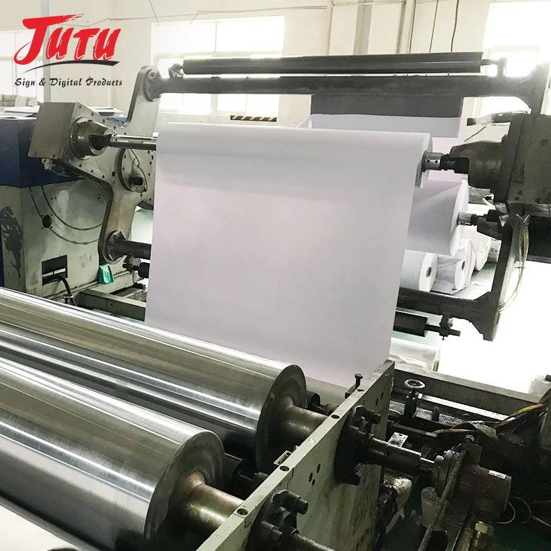 SAV 120gsm 140gsm 160gsm Self Adhesive Matte Vinyl for Eco Solvent Printing decorating and Bus advertisement