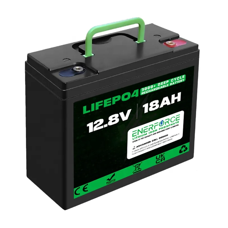 Enerforce 12v 18ah литиевая батарея OEM IP55 глубокий цикл Lifepo4 24v для резервного источника питания