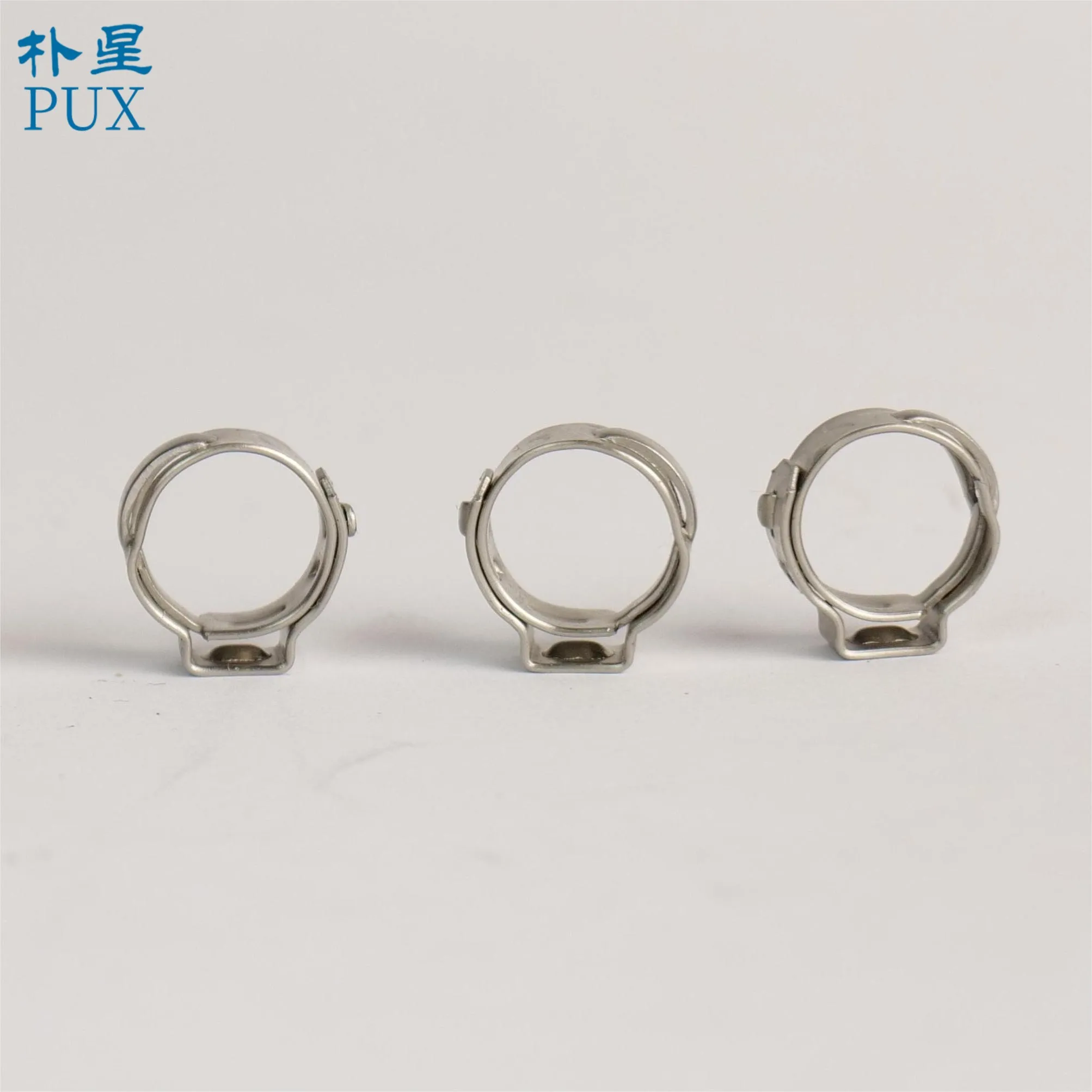 316 Stainless Steel Single Ear Hose Clamp, Durable and Rust Proof, 8-16mm, CE Certified, Suitable for Industrial Applications