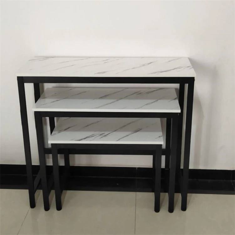 Wholesale iron flower stand nakajima high and low flow table display stand