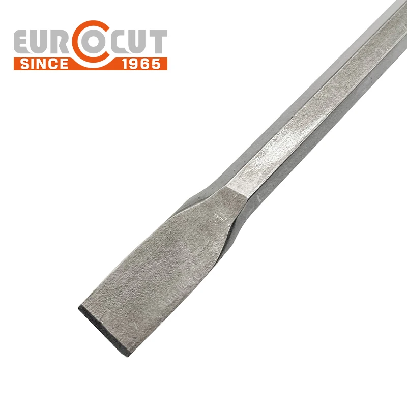 EUROCUT SDS Plus Flat Chisel for Concrete Stone Masonry Wall