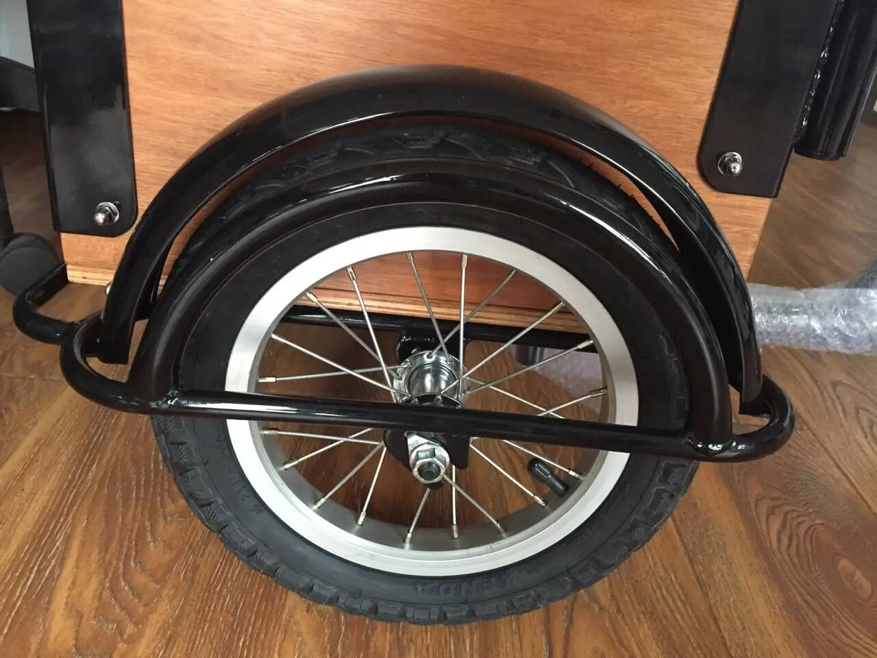 hot sale kids cargo bike 16 inch steel frame with front box  Pedal cargo bike for kids