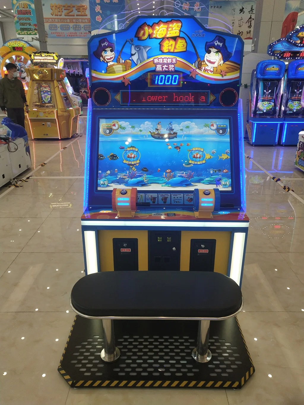 Пиратский крючок 4P Go Рыбалка Arade видеоигра машина для продажи сделано в Китае
