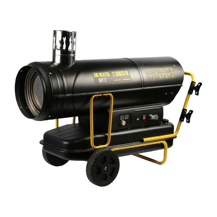 BGE China Industrial Kerosene 80kw Diesel Air Heater Kerosene Space Heaters for Supermarket with Connector