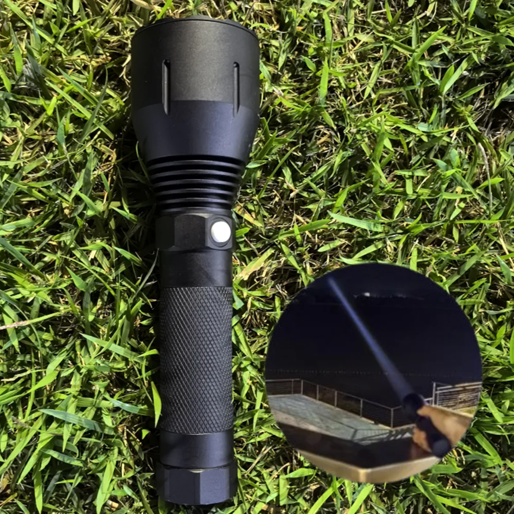 Flashlight Laser Usb Torch Light Helmet Rechargeable Hunting White Tactical Flashlights laser torch light