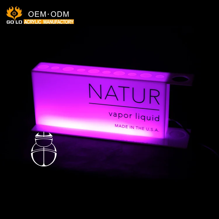 Free Design Custom Printing Fashion Style Led Acrylic Slim Light Box 3d Lamp Acrylic Usb Led Night