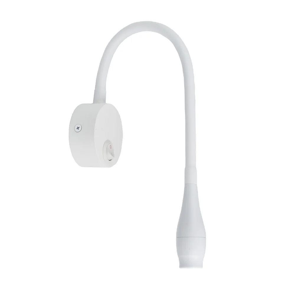  12V Flexible Hose Led Read Bedside Table Lamp Book Reading Light LED beside wall