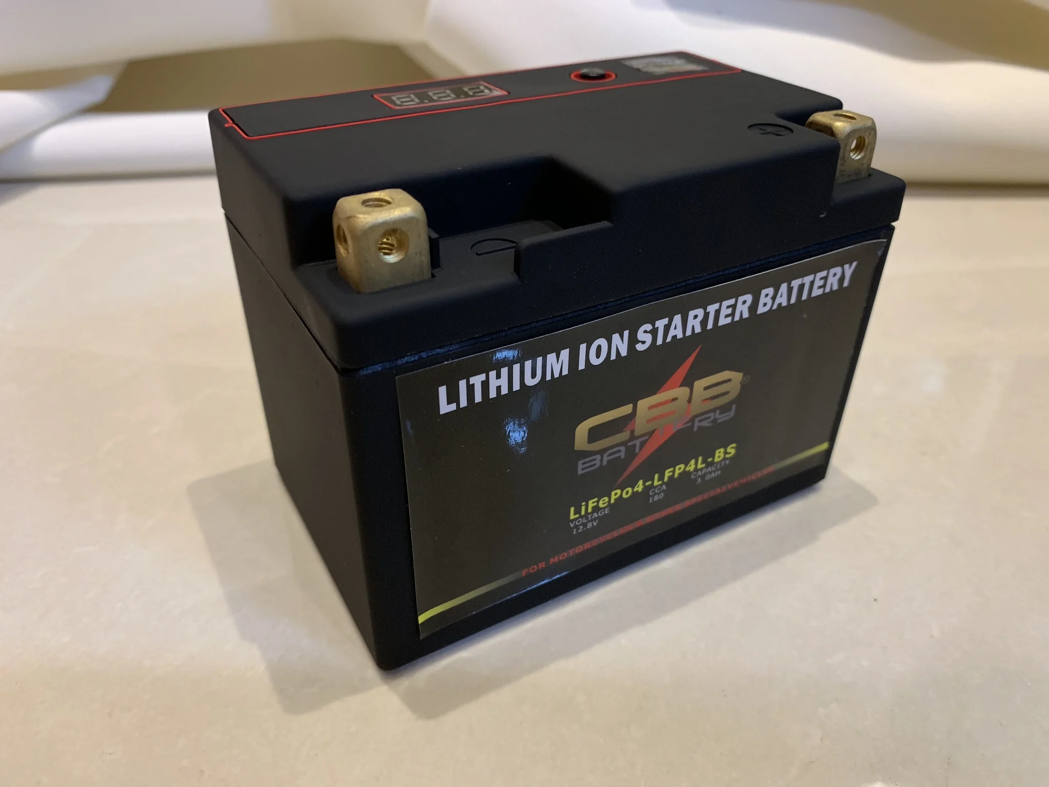 LiFePO4 LFP4L-BS/YTX4L-BS  Motorcycle Storage Battery 12.8V Lithium Ion motorbike battery