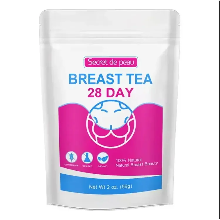Hot Sale Breast  Tea Contains papaya breast enhancement ingredient in 28 tea bags per pack