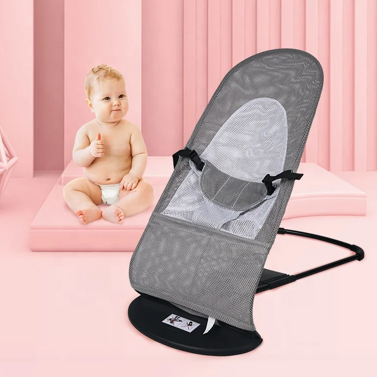  Amazon best sell Portable Automatic Balance Bouncer Soft Deluxe Infant Swing chair