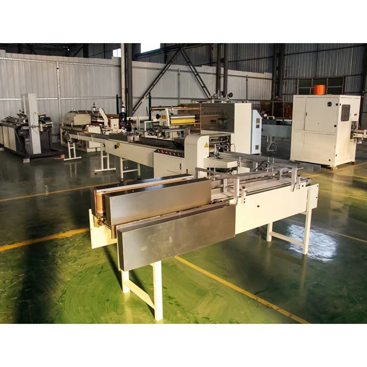 Semi Auto Film Plastic Bags Napkin Tissue Paper Facial Tissue Paper Drawing Packing Machines