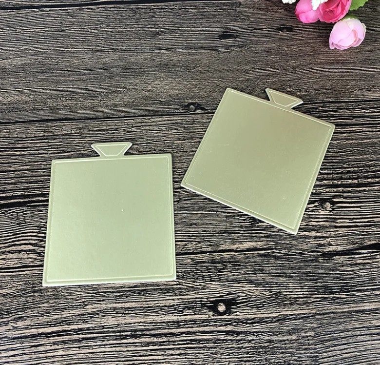 2021 new gold cake boards stand board heart shaped for