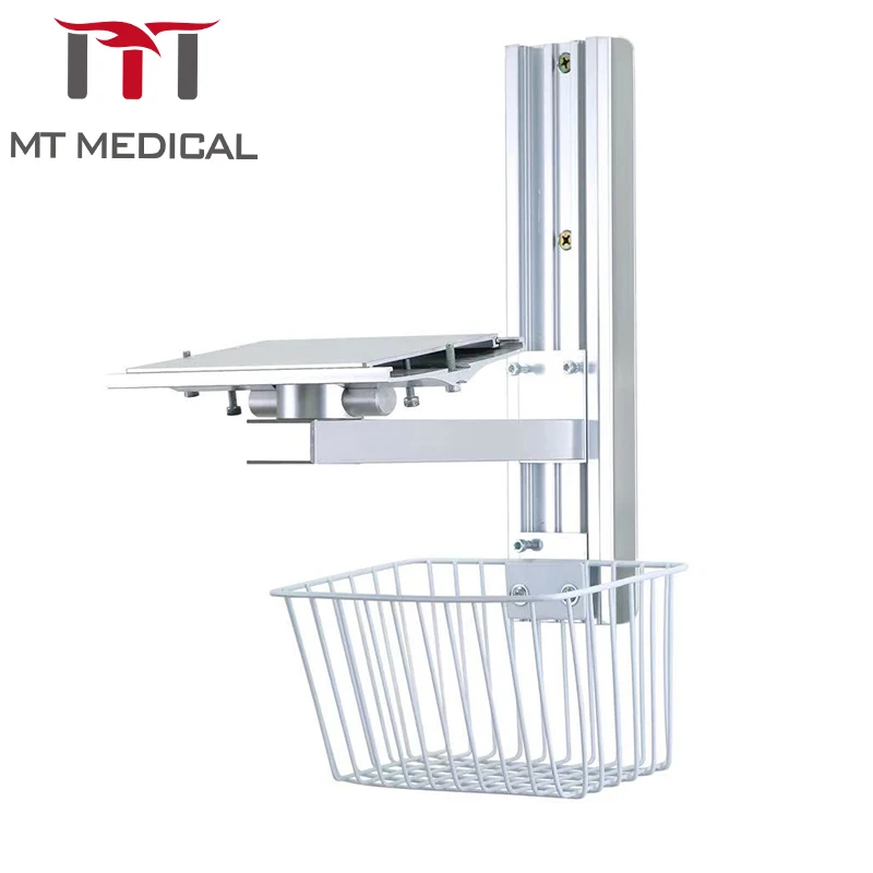 MT MEDICAL  Wall mounted trolley for patient monitor for hospital use
