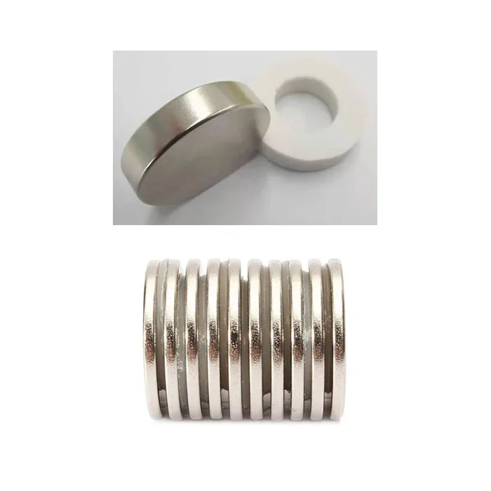 Magnetic Material Low Weight Loss Nickel Plated Disc Neodymium Magnets