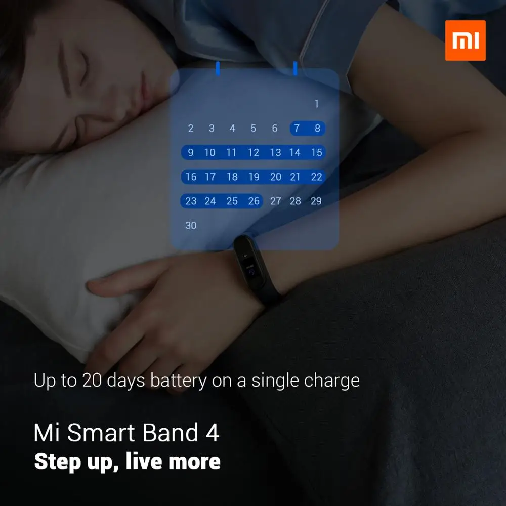Top Selling Xiaomi Avengers Color Screen Smart Bracelet Heart Rate Smart Watch MI Band 4