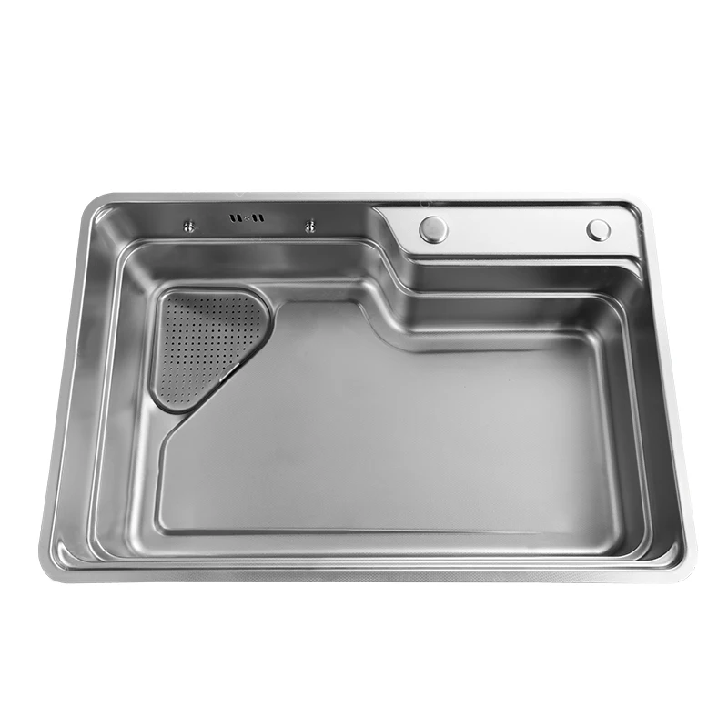 Wash Basin Sink,sink Double Sink Stainless Steel Double Bowl Rectangular 3 Years Modern 1.0/1.2mm 820x485x230mm Above Counter