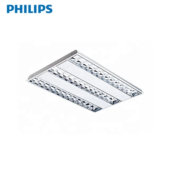 Philips Grille Light TBS299 TL5 14W 28W HF EBE M2 Philips Office Grille Lighting