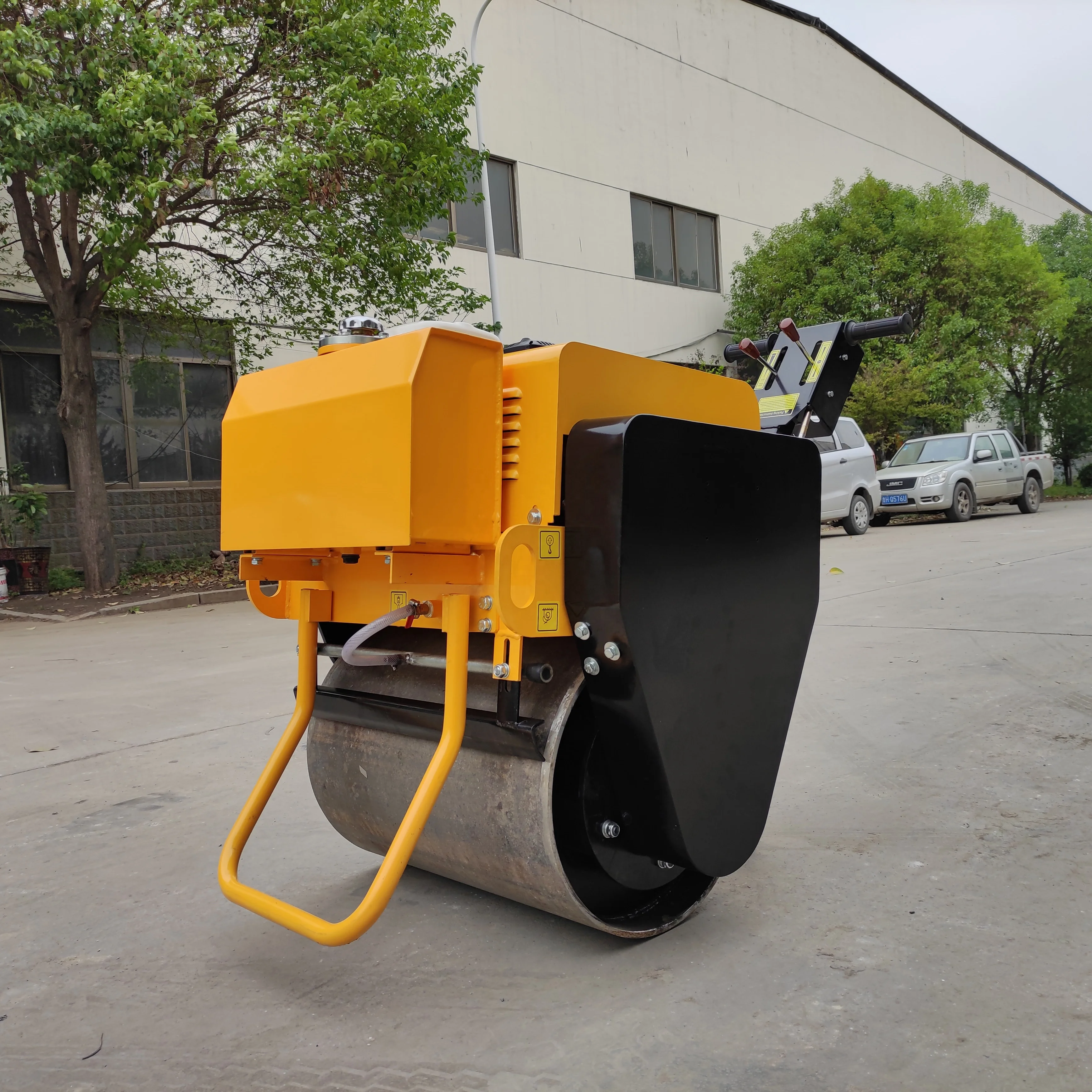 330kg 550kg single drum portable road roller compactor Building Road Construction machine