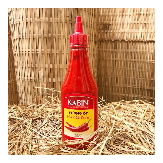 Premium quality chili sauce - 270gr chili sauce bottle made from Vietnam manufacturer with OEM service