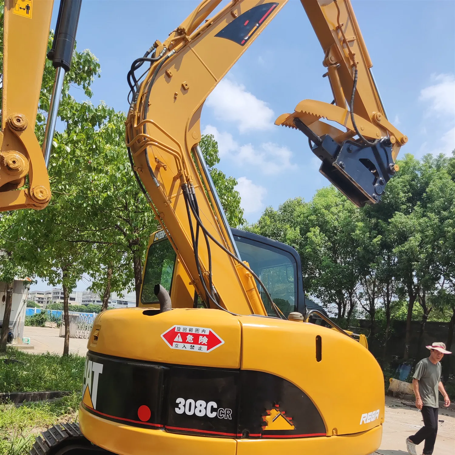 308 Low price and nice quality cat Used original Crawler Excavation for sale