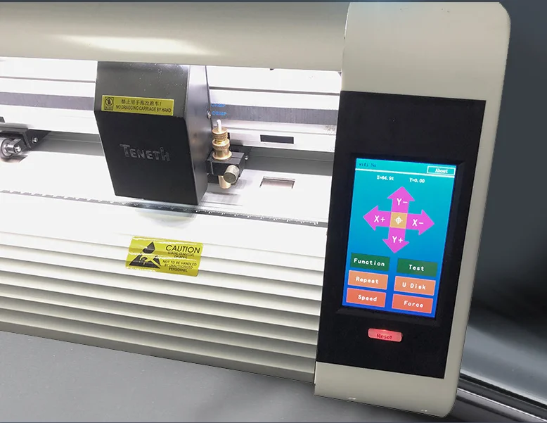 48inch ccd camera contour vinyl cutting plotter with signmaster software