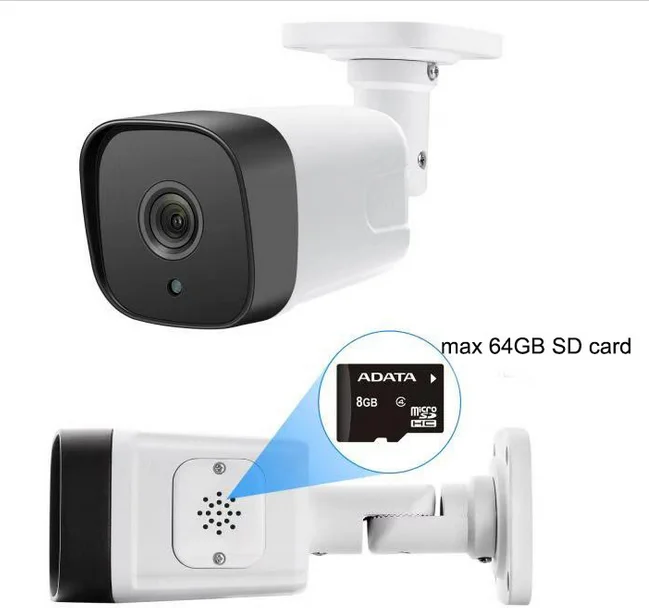 Outdoor Waterproof H.265+ 1080P 2.0mp Antenna Ip65 Outdoor Wifi Bullet SECURITY Ip Wireless Cctv Camera CAMHI APP