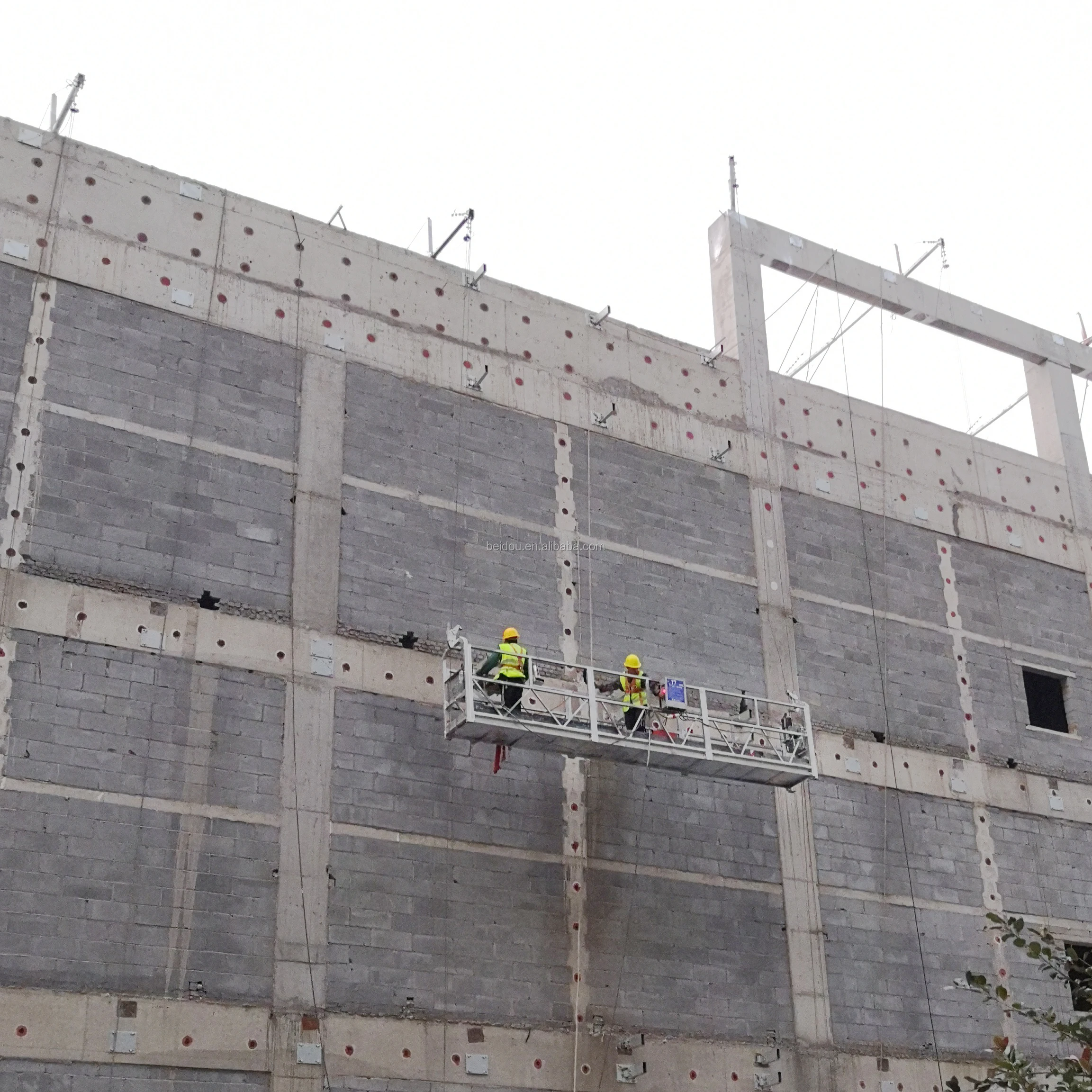 Подвесные строительные леса платформа российские электрические с